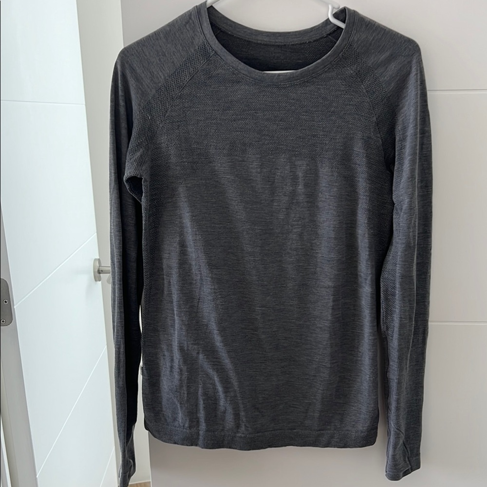 Gray Long Sleeve Shirt